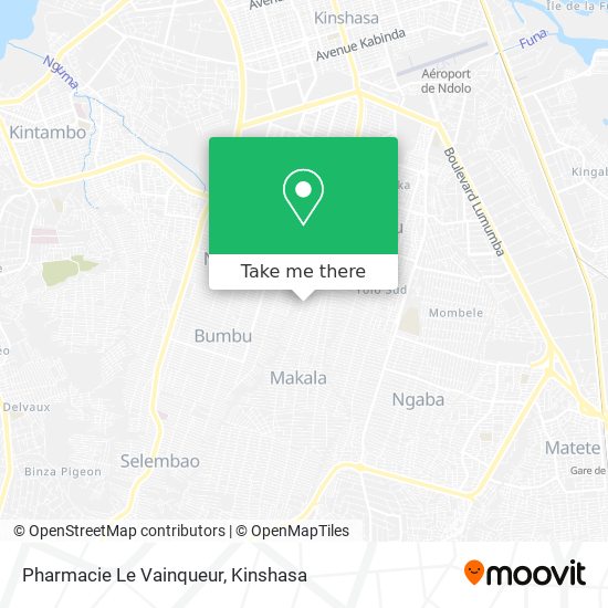Pharmacie Le Vainqueur map