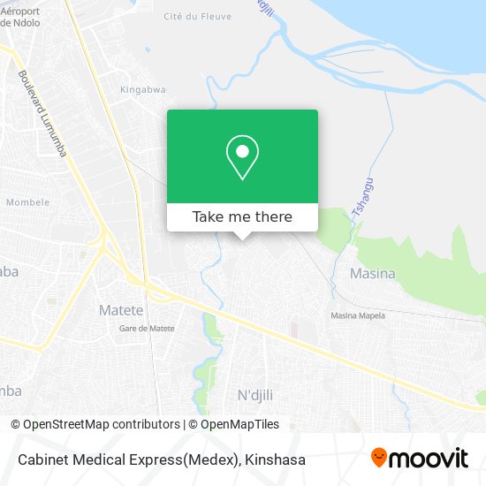 Cabinet Medical Express(Medex) map