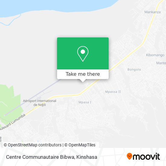 Centre Communautaire Bibwa map