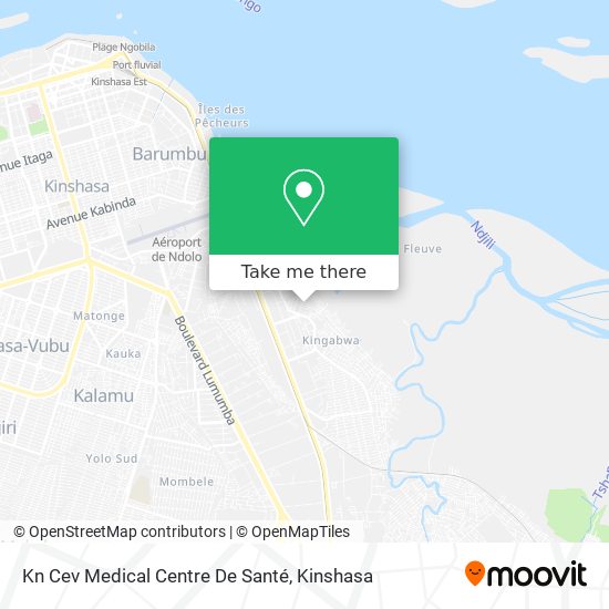Kn Cev Medical Centre De Santé map