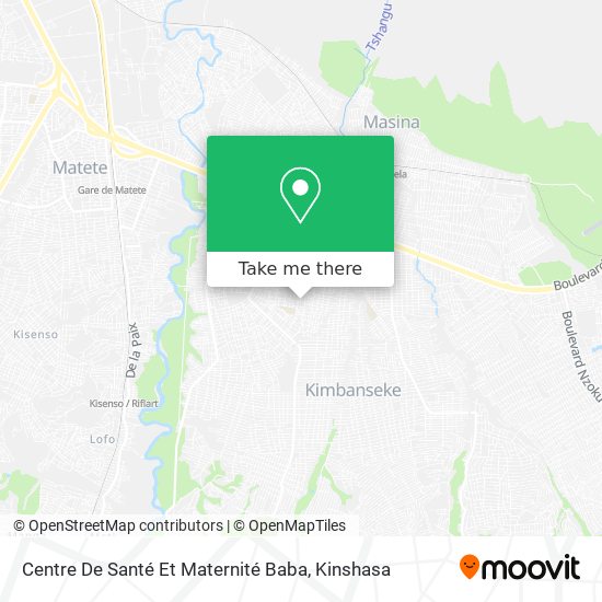 Centre De Santé Et Maternité Baba map