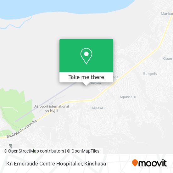 Kn Emeraude Centre Hospitalier map