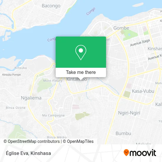 Église Eva map