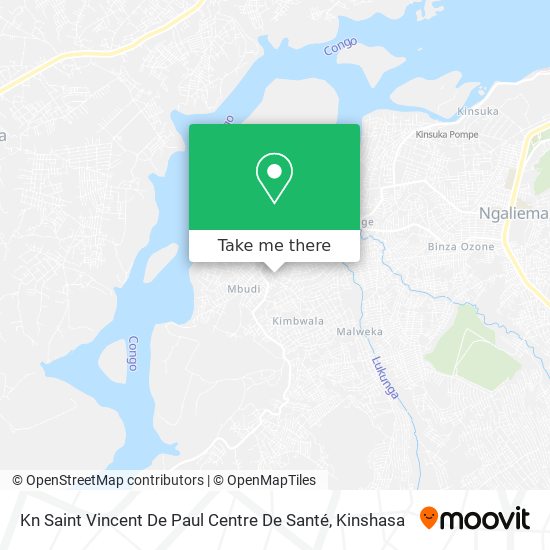 Kn Saint Vincent De Paul Centre De Santé map
