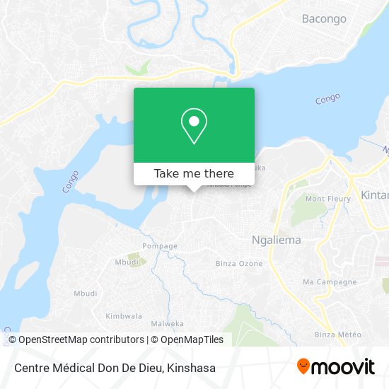 Centre Médical Don De Dieu map