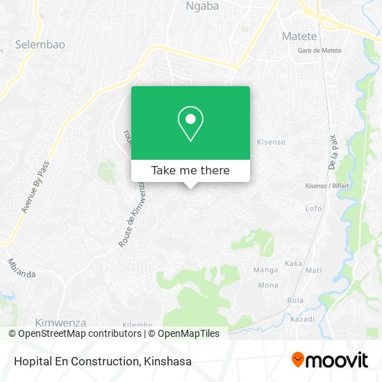 Hopital En Construction map