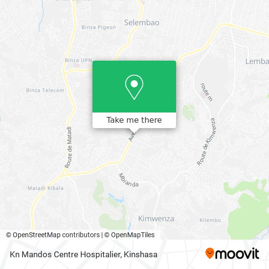 Kn Mandos Centre Hospitalier map
