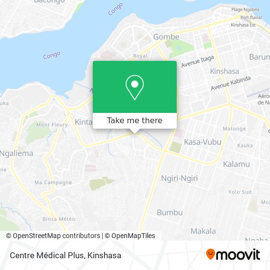 Centre Médical Plus map