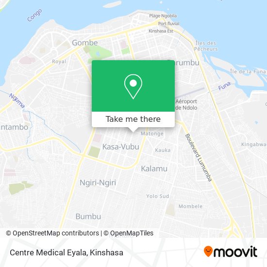 Centre Medical Eyala map