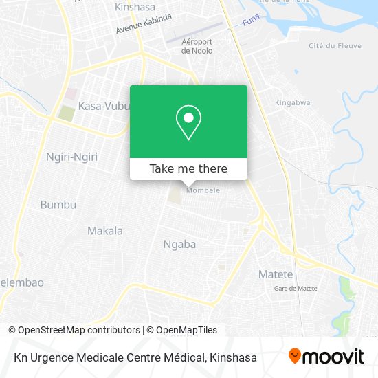 Kn Urgence Medicale Centre Médical map