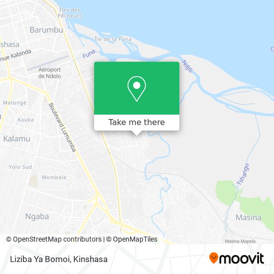 Liziba Ya Bomoi map