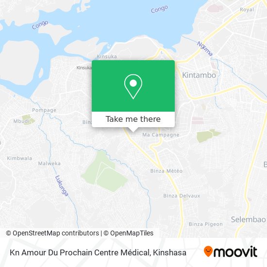 Kn Amour Du Prochain Centre Médical map