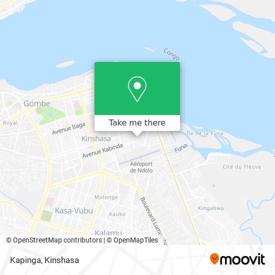 Kapinga map