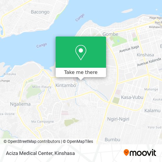 Aciza Medical Center map