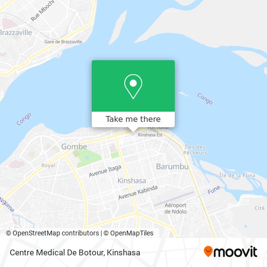 Centre Medical De Botour map