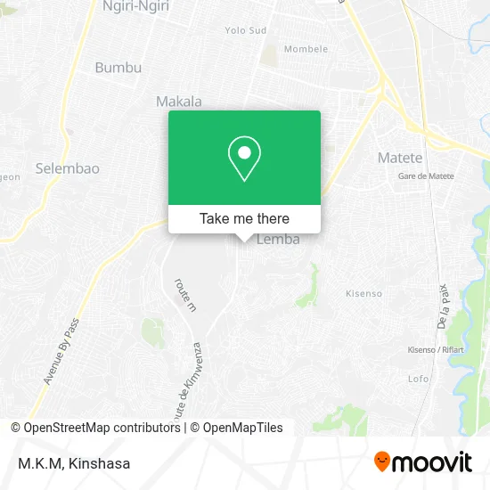 M.K.M map