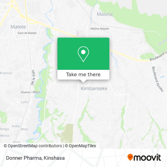 Donner Pharma map