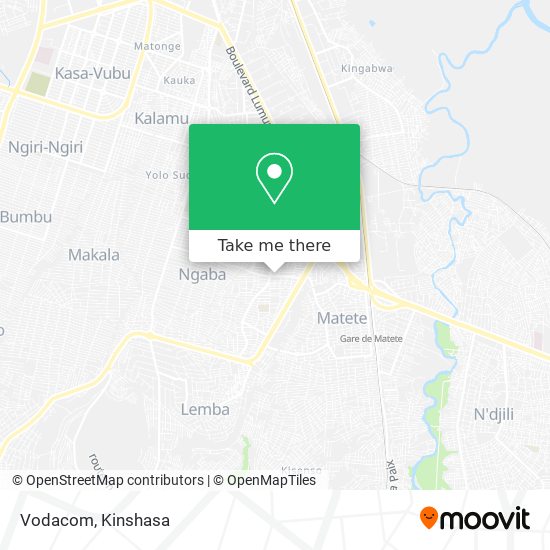Vodacom map