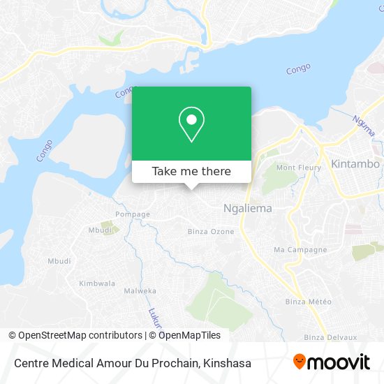 Centre Medical Amour Du Prochain map