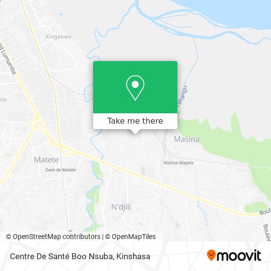 Centre De Santé Boo Nsuba map