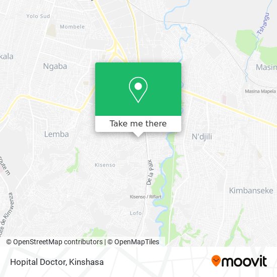 Hopital Doctor map
