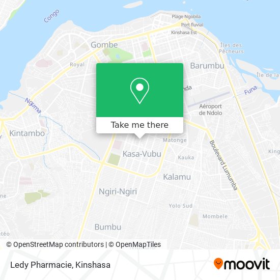 Ledy Pharmacie map