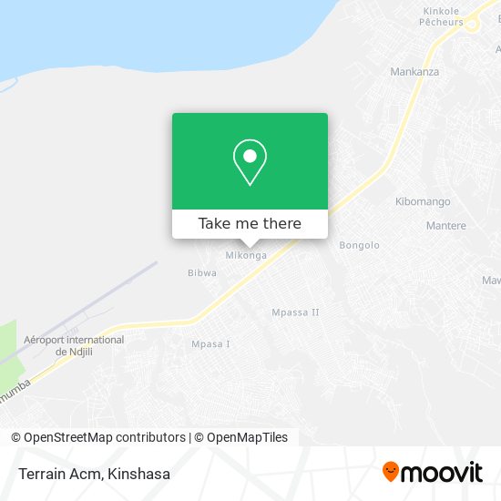 Terrain Acm map