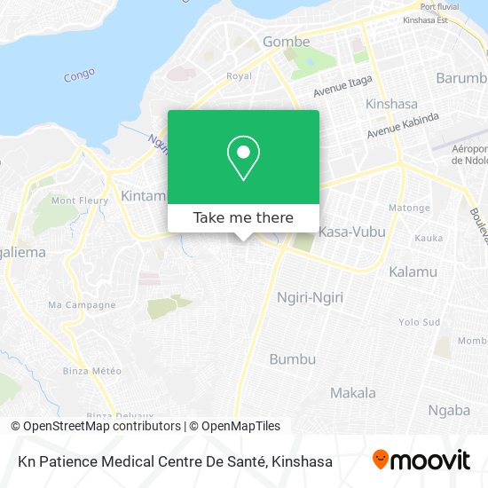 Kn Patience Medical Centre De Santé map