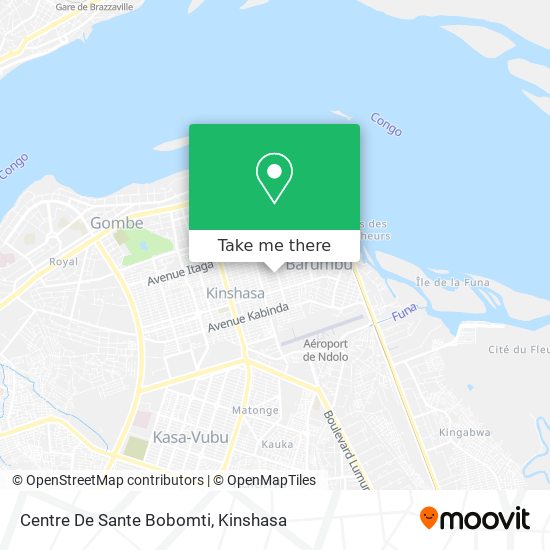 Centre De Sante Bobomti map