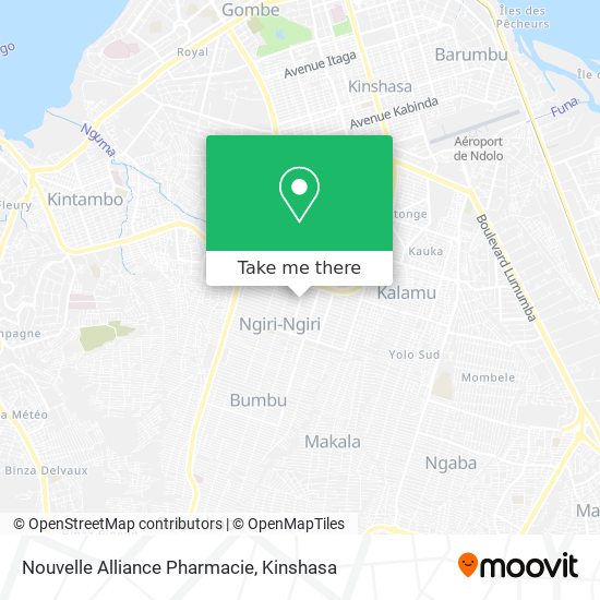 Nouvelle Alliance Pharmacie map