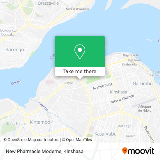 New Pharmacie Moderne map