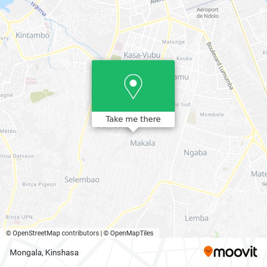 Mongala map