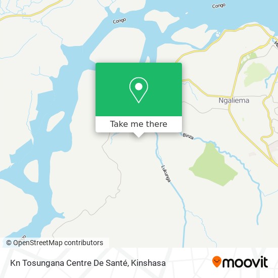 Kn Tosungana Centre De Santé map