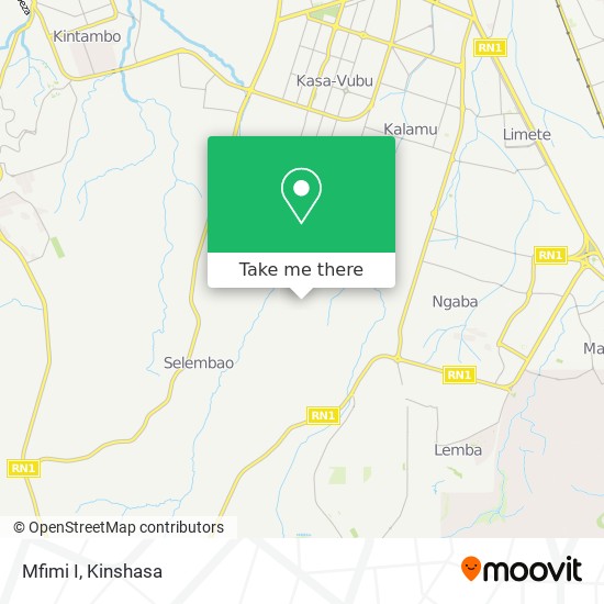Mfimi I map