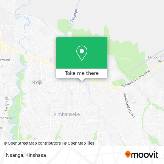 Nsanga map