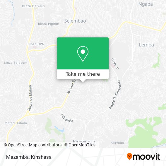 Mazamba map