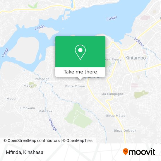 Mfinda map