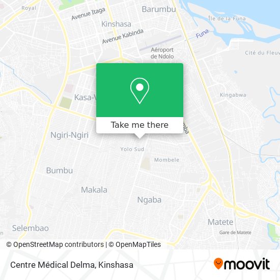 Centre Médical Delma map