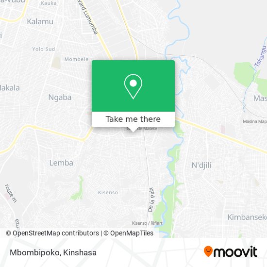 Mbombipoko map