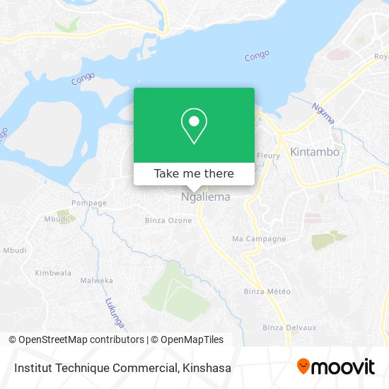 Institut Technique Commercial map