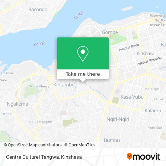 Centre Culturel Tangwa map