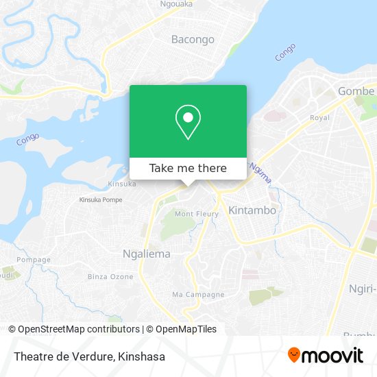 Theatre de Verdure map