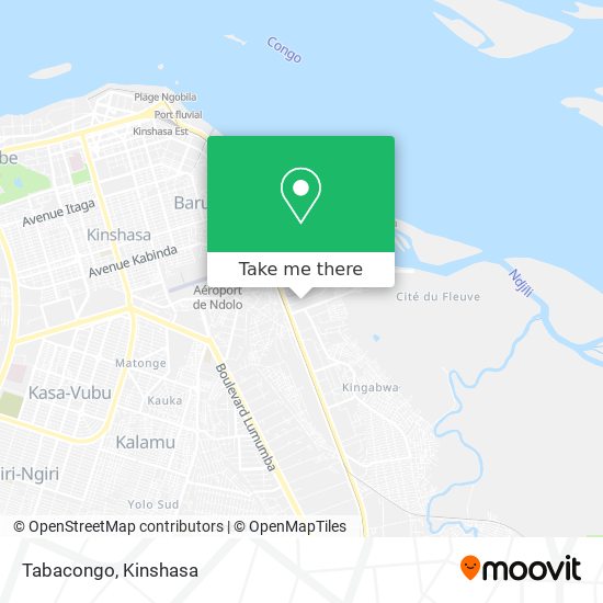 Tabacongo map