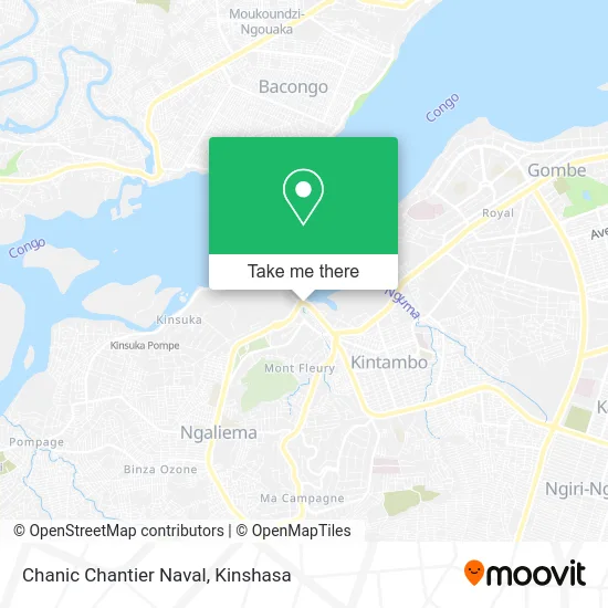 Chanic Chantier Naval map