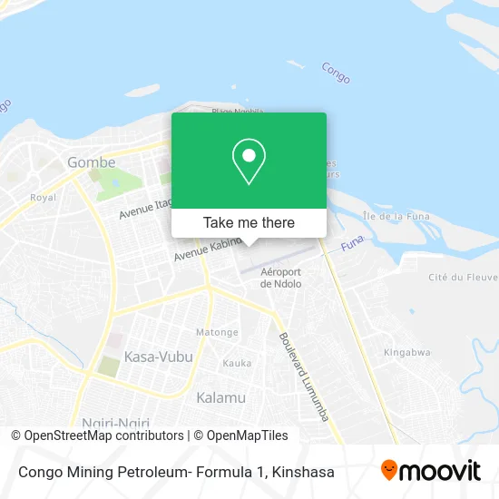 Congo Mining Petroleum- Formula 1 map
