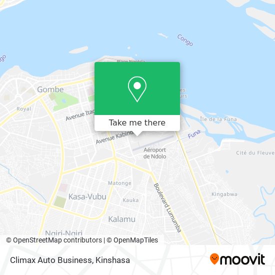 Climax Auto Business map