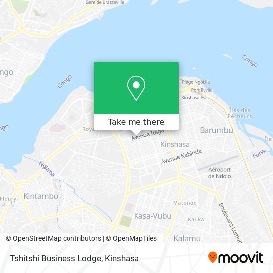 Tshitshi Business Lodge map