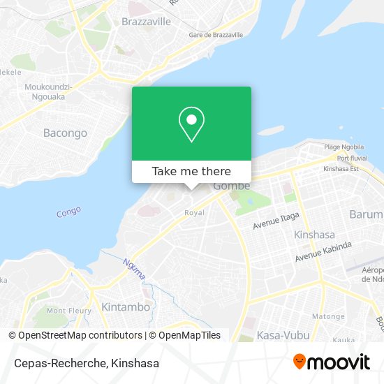 Cepas-Recherche map
