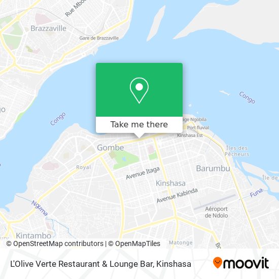 L'Olive Verte Restaurant & Lounge Bar map