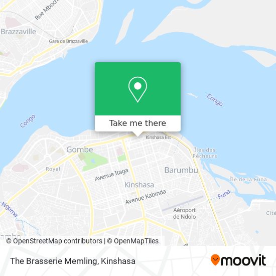 The Brasserie Memling map